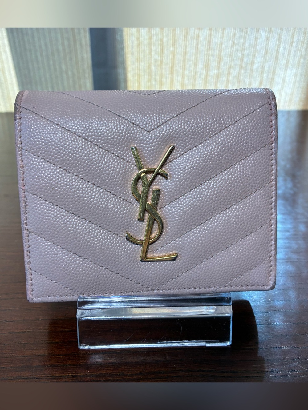 Saint Laurent Quilted Leather Wallet